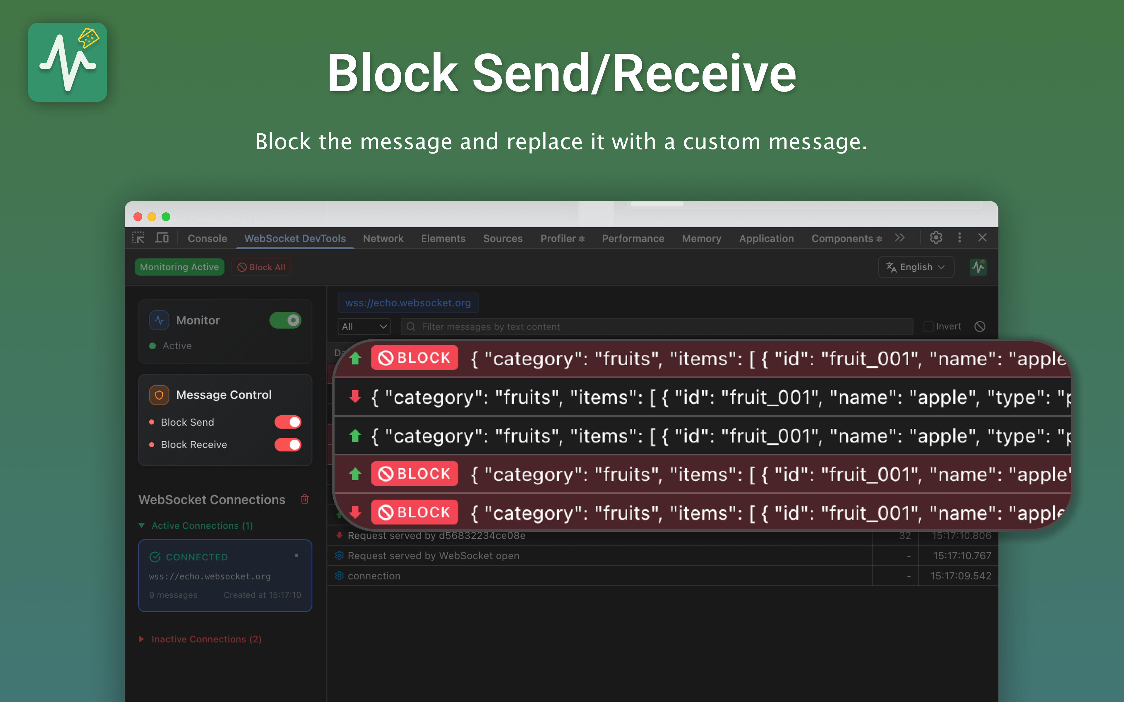 Message Blocking Feature